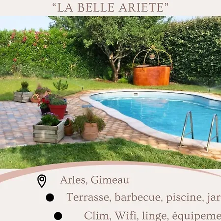 La Belle Ariete Piscine Holiday home Arles
